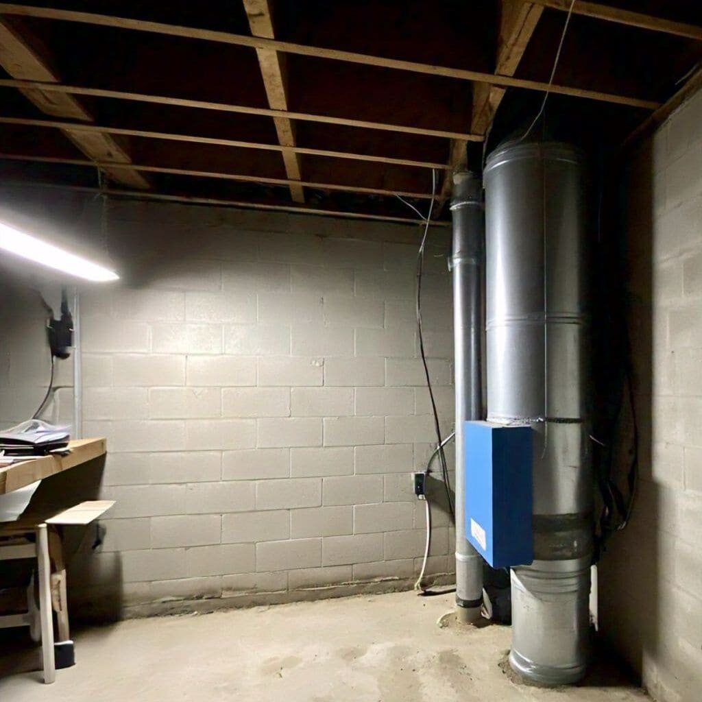 A Radon Mitigation System